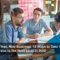 New Year, New Business: 12 Ways to Take Your Business to the Next Level in 2020