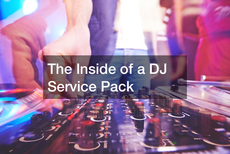 The Inside of a DJ Service Pack