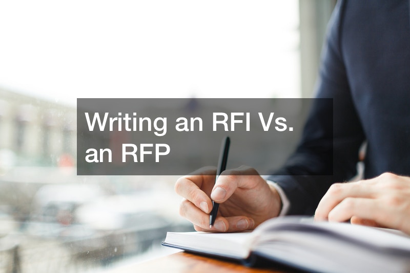 Writing an RFI Vs. an RFP