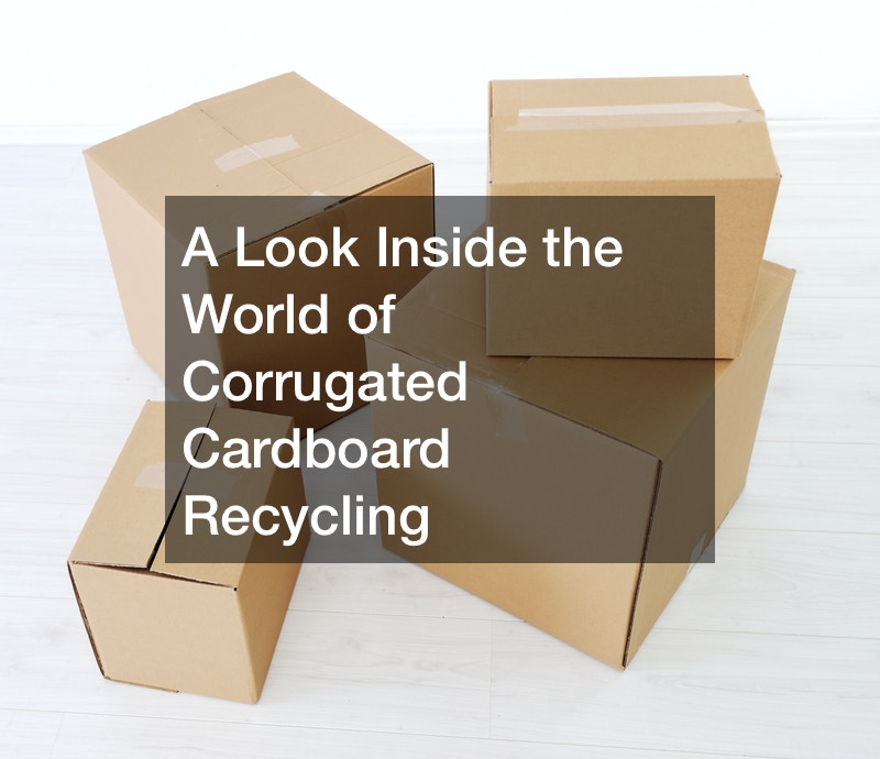 A Look Inside the World of Corrugated Cardboard Recycling