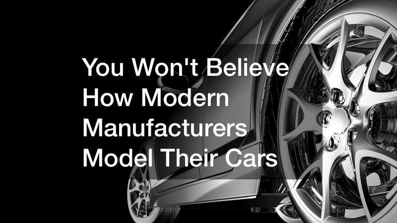 You Wont Believe How Modern Manufacturers Model Their Cars