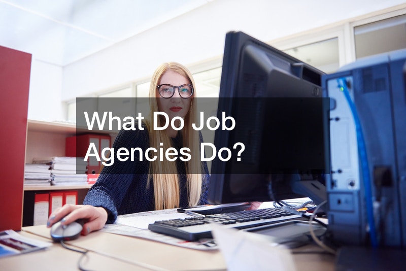 What Do Job Agencies Do?