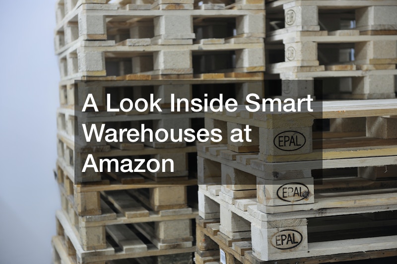 A Look Inside Smart Warehouses at Amazon